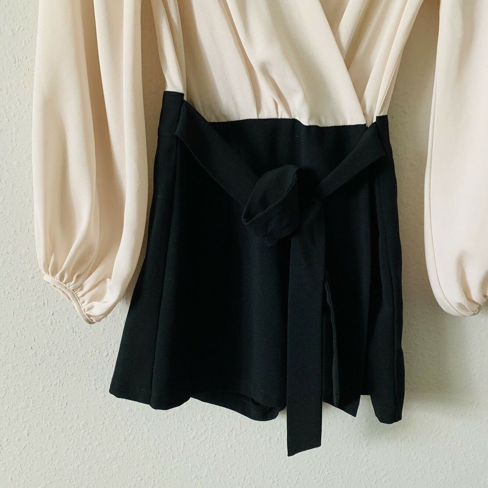 Blaque Label Kim Kardashian Wrap Sophia Romper - Picture 3 of 6
